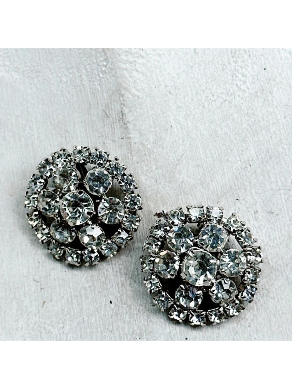 2629mc. Silvertone Vintage Clip ONs